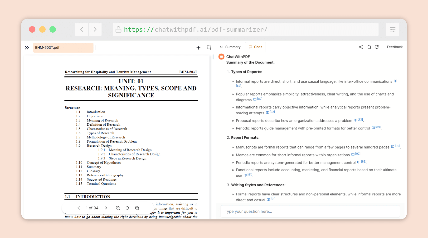 AI PDF Summarizer