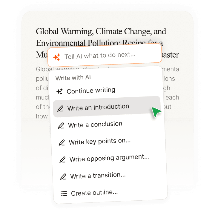 AI-Powered Writing Assistant