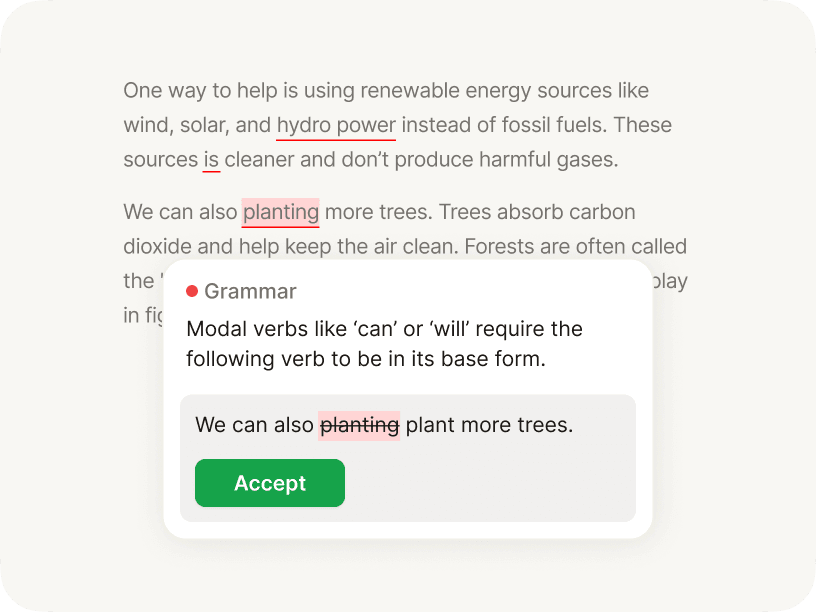 Grammar and Clarity Checker