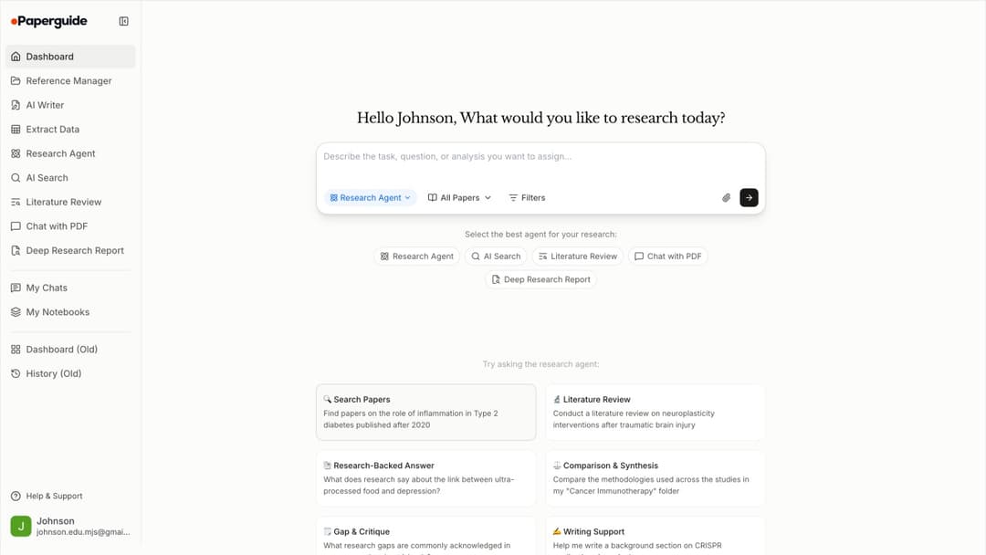 Paperguide: AI for Scientific Research & Systematic Reviews