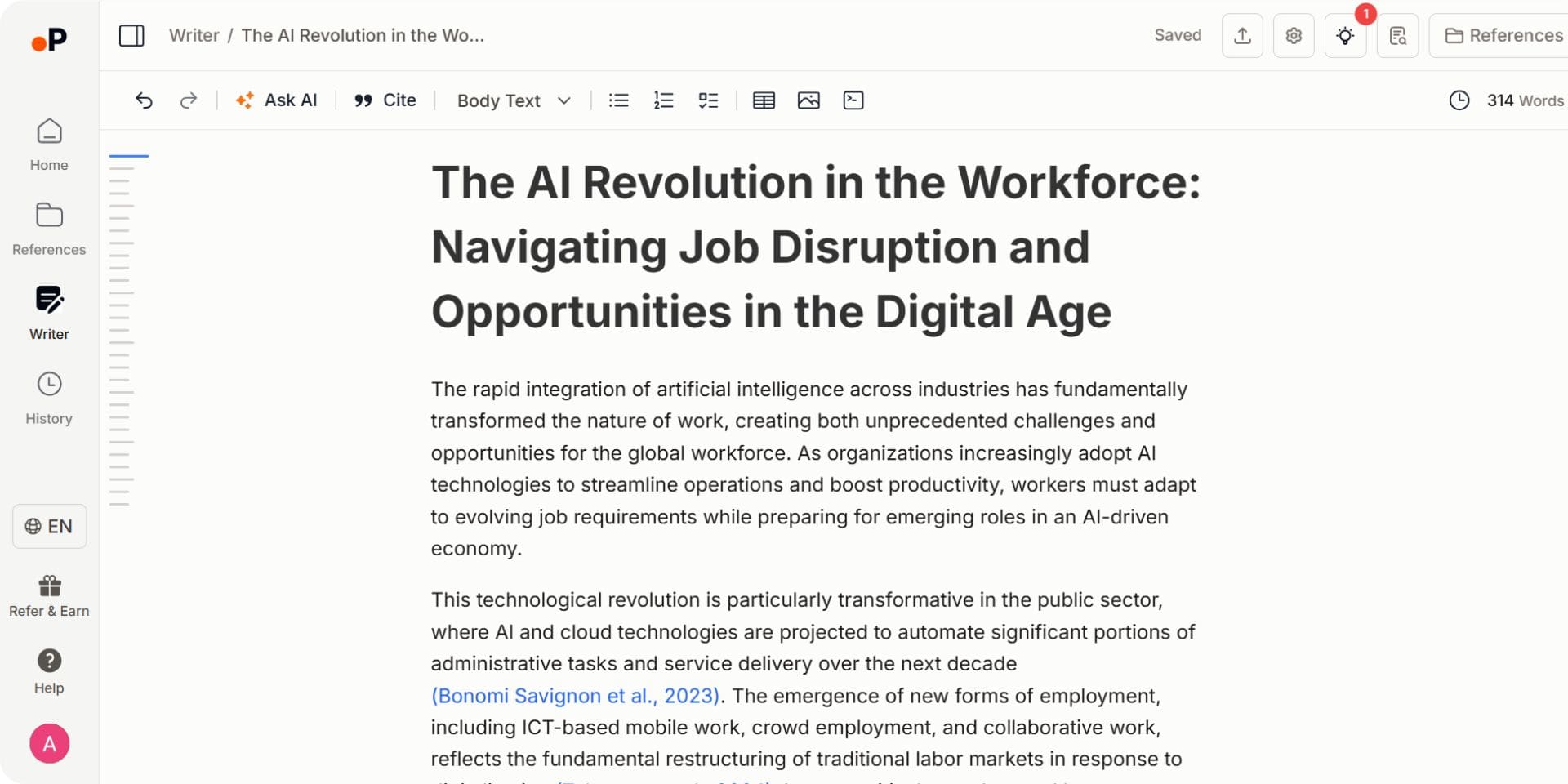 paperguide ai paper writer