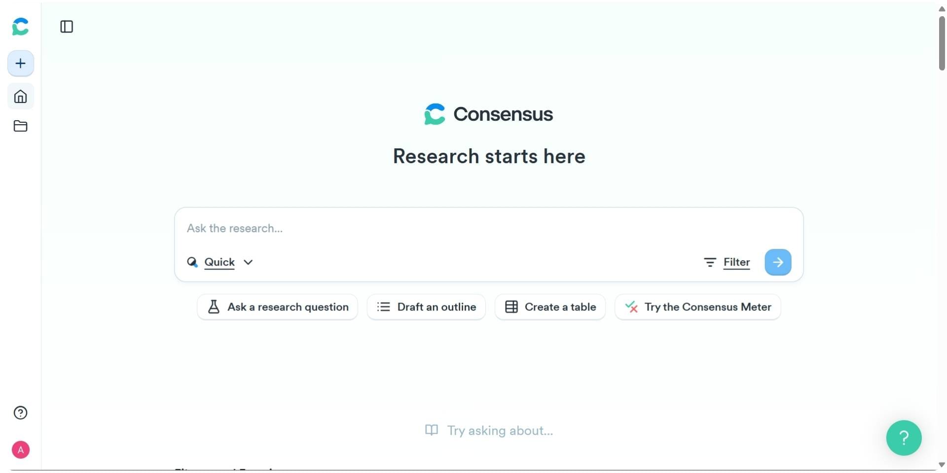 consensus dashboard