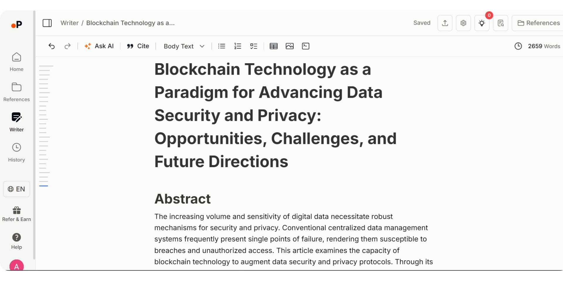 paperguide ai writer final document