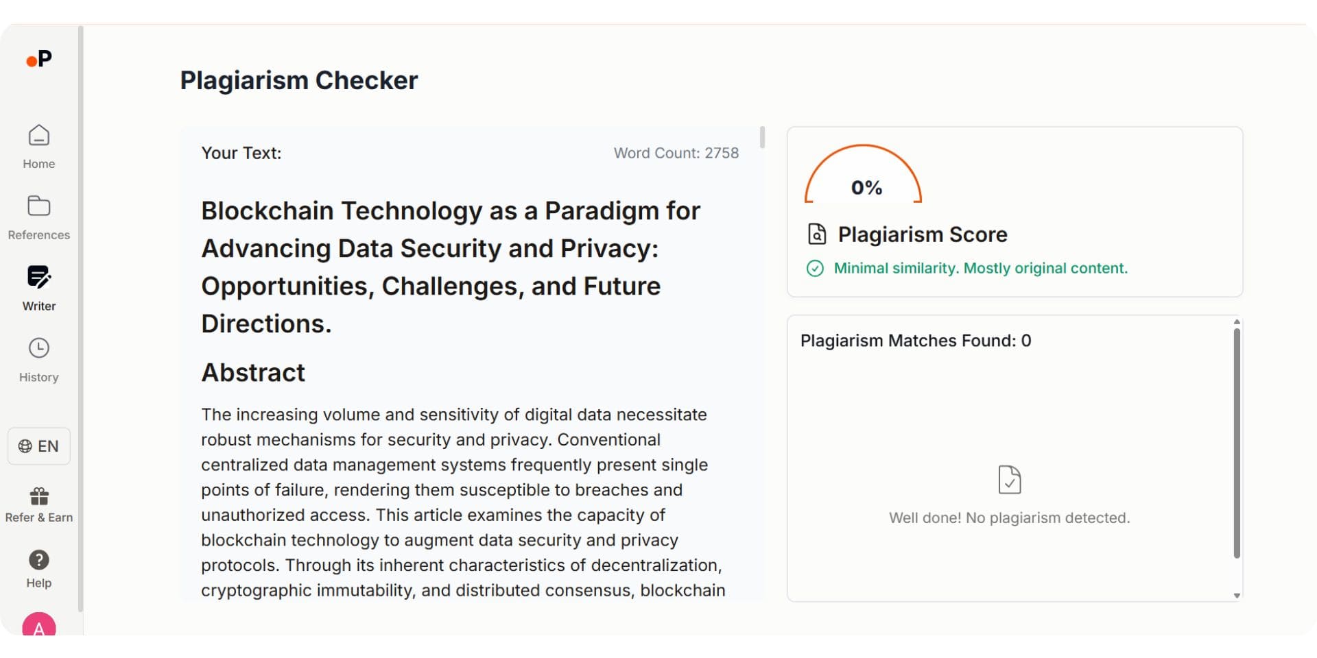 paperguide plagiarism checker
