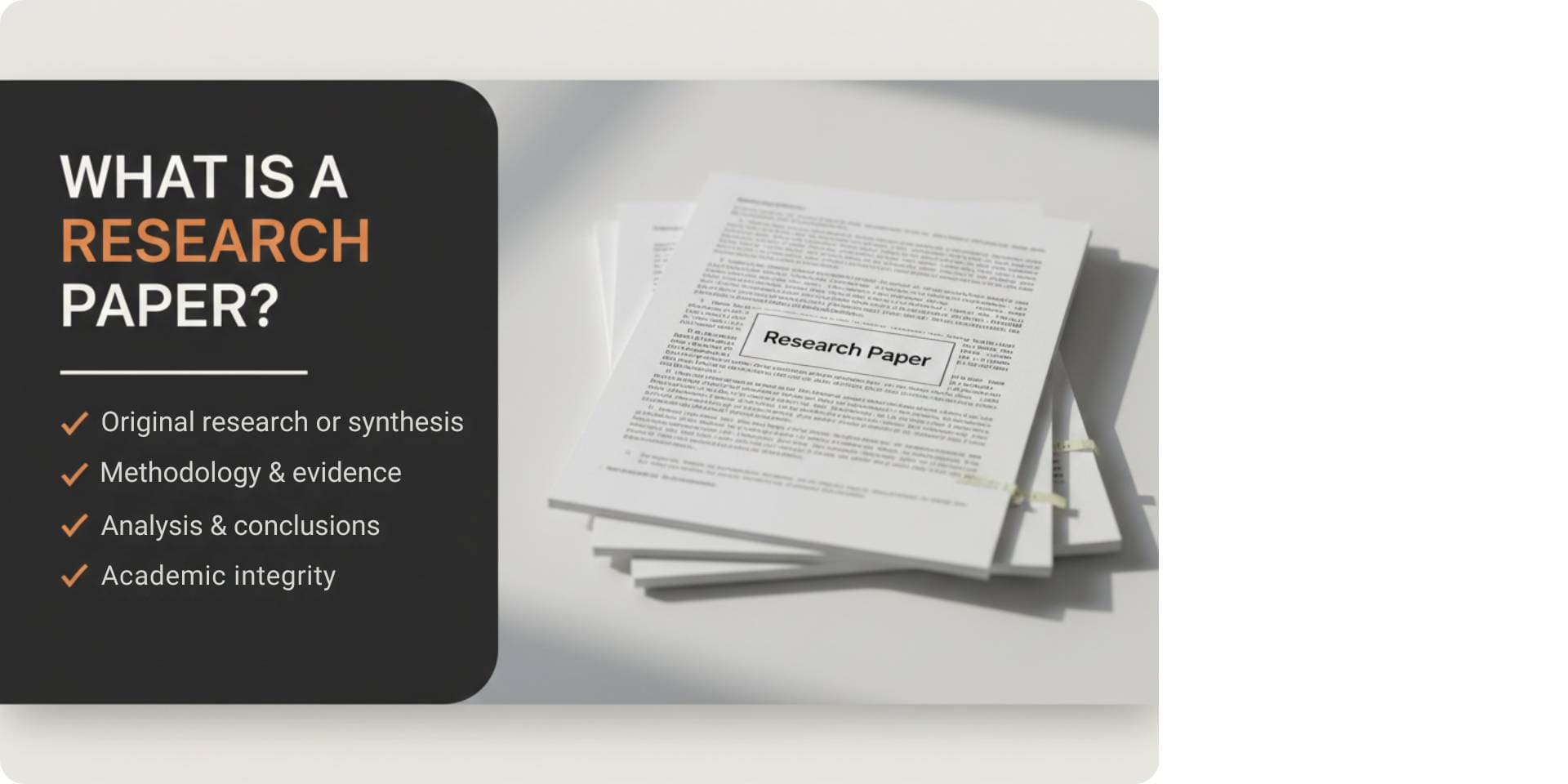 what is a research paper?