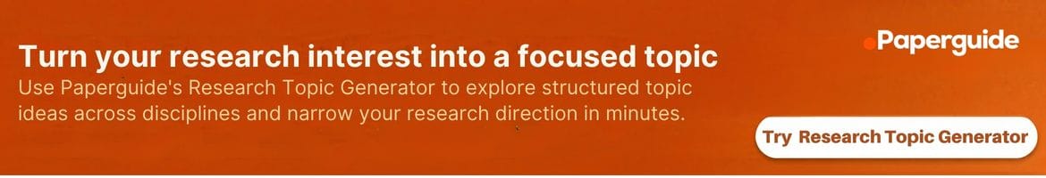 paperguide AI research topic generator