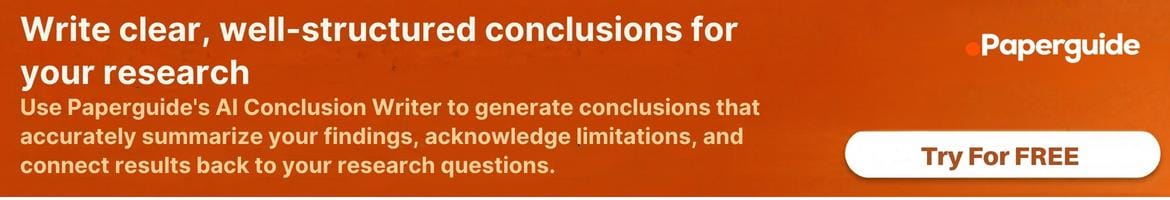 paperguide AI conclusion writer
