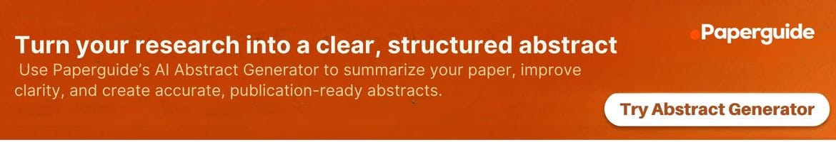 paperguide AI abstract generator