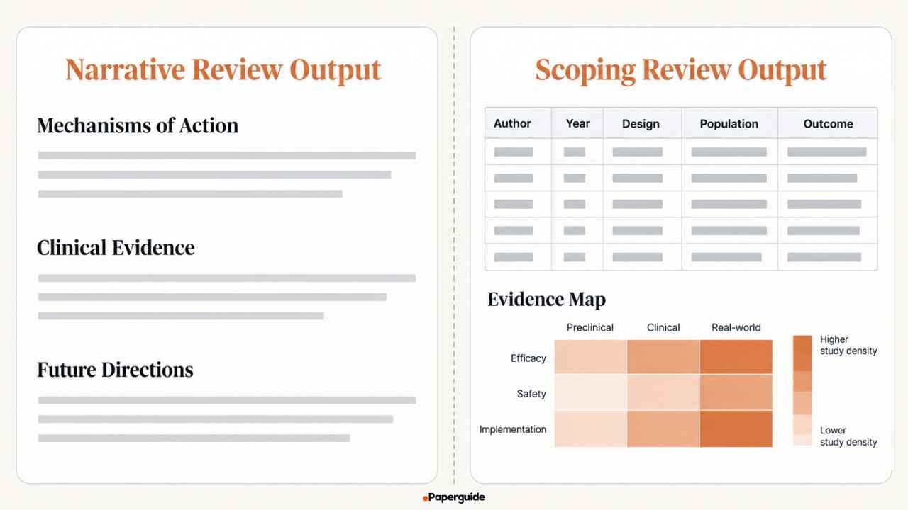 narrative review vs scoping review