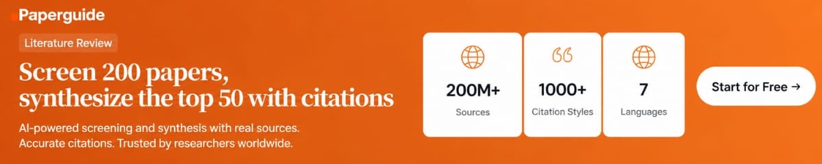 paperguide literature review ai