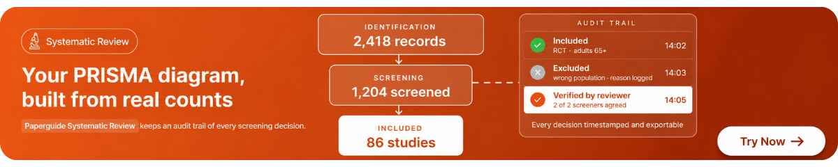 paperguide systematic review