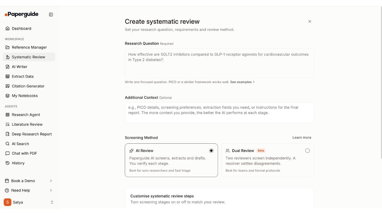 Paperguide Systematic Review