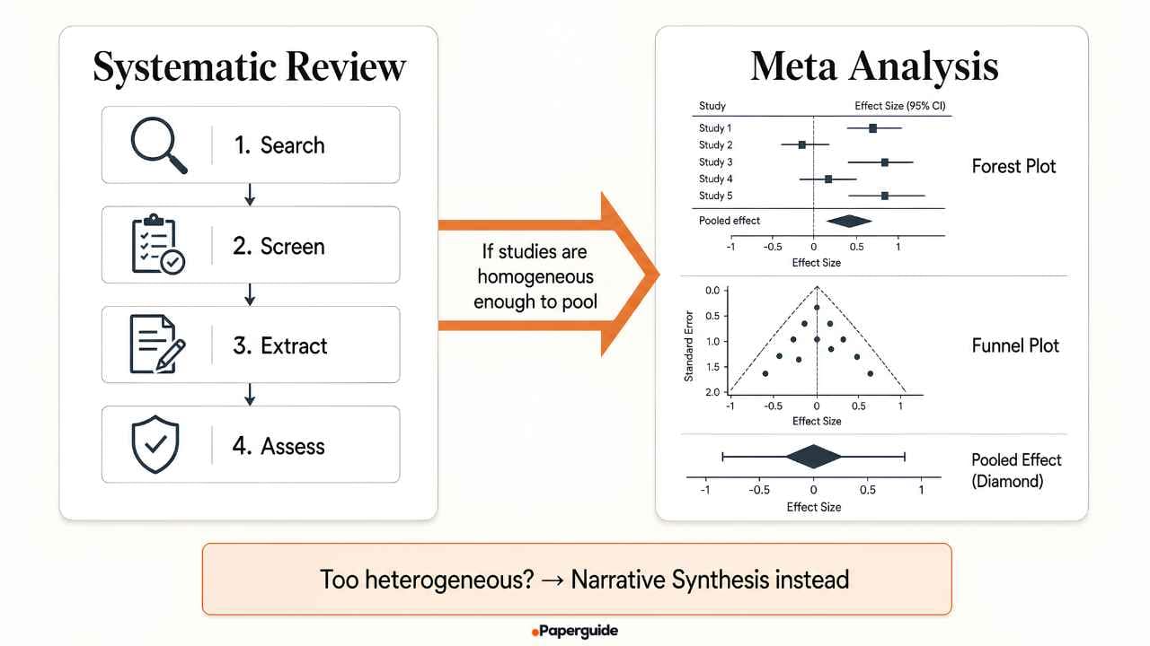 How Meta Analysis Builds on Systematic Reviews