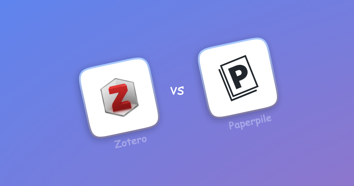 Zotero vs Paperpile: Detailed Comparison 2025