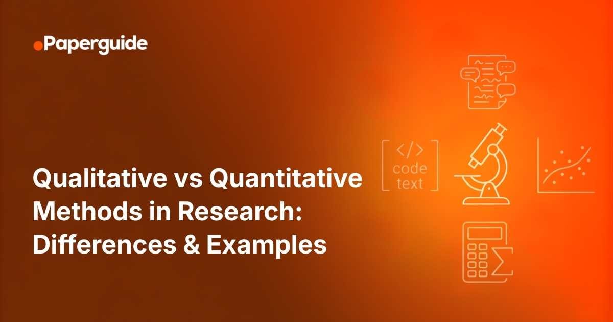 qualitative vs quantitative methods in research