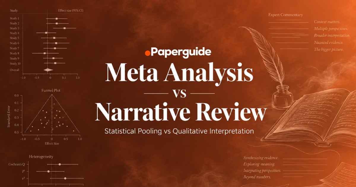 meta analysis vs narrative review