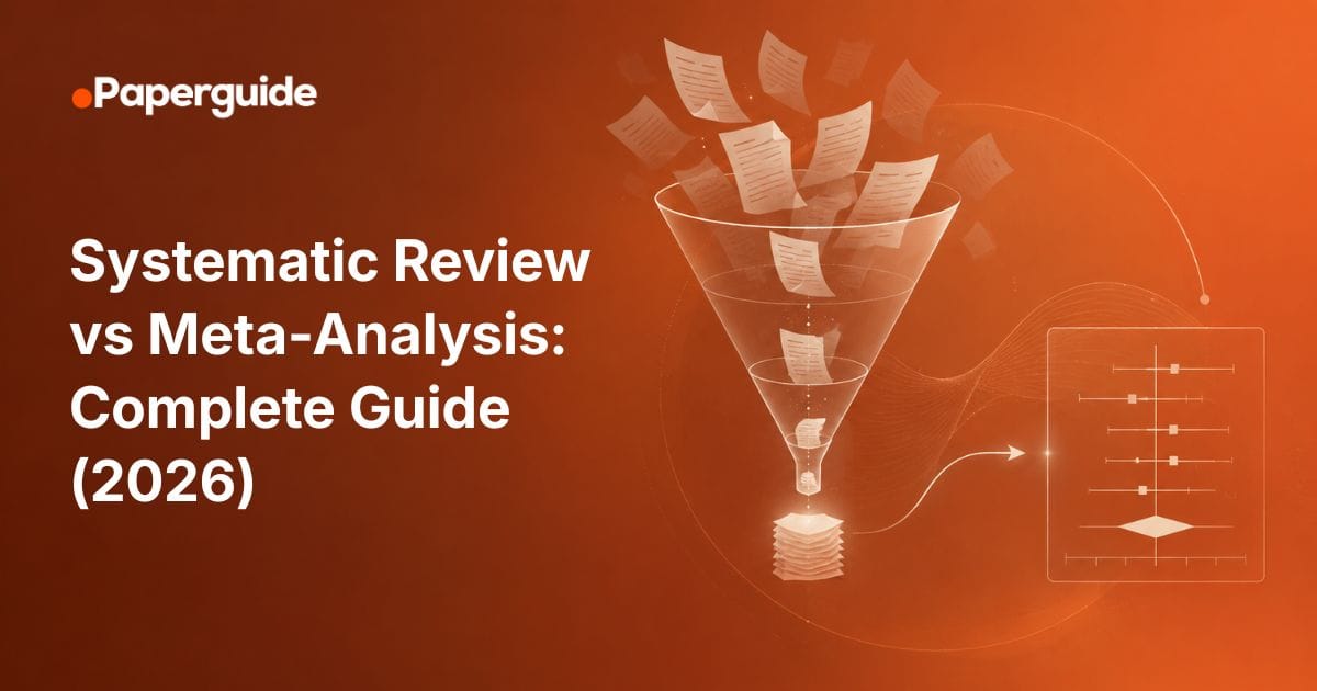 systematic review vs meta analysis