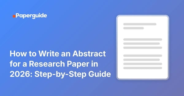 how to write an abstract for research paper in 2026