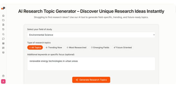 5 Best AI Research Topic Generators in 2026