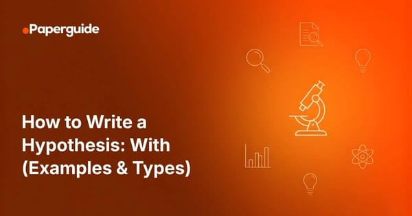 how to write a hypothesis in 2026