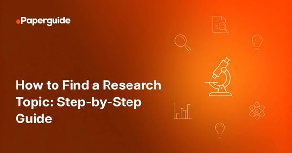 how to find a research topic