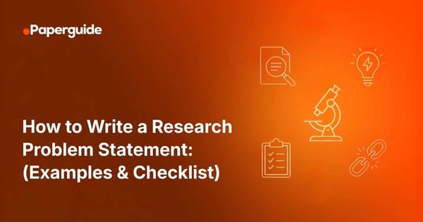 how to write a research problem statement