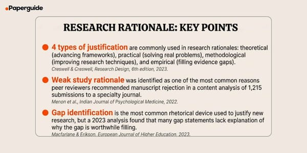 Great Rationale How to Write a Research Rationale (Definition + Examples)