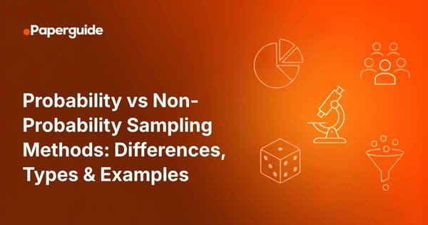 probabiliy vs non probability sampling methods