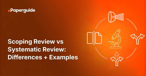 scoping review vs systematic review