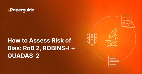 how to assess risk of bias