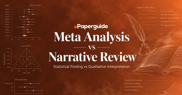 meta analysis vs narrative review