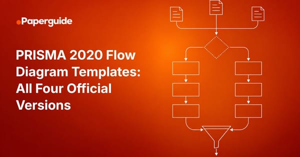 prisma 2020 flow diagram templates