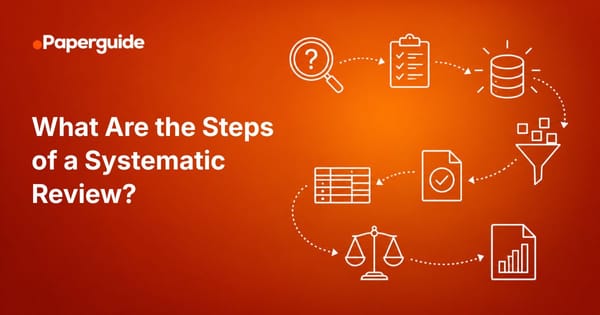 steps of systematic review