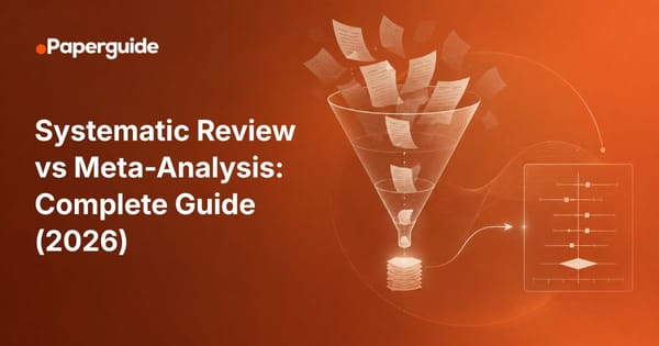 systematic review vs meta analysis