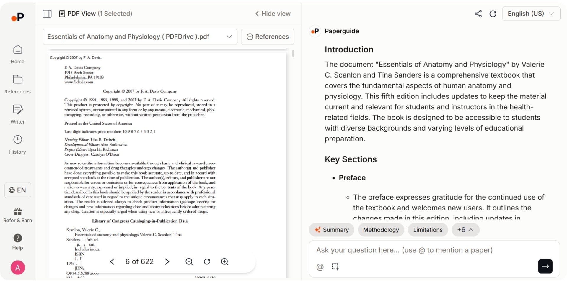 Paperguide Chat with PDF