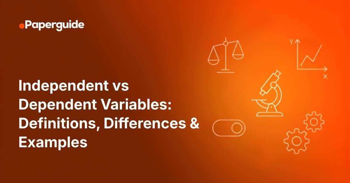 independent vs dependent variables(2026)