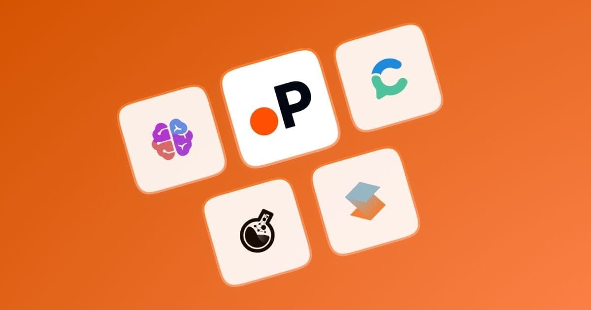 Logos of five ScholarGPT tools on an orange background, with Paperguide at the top