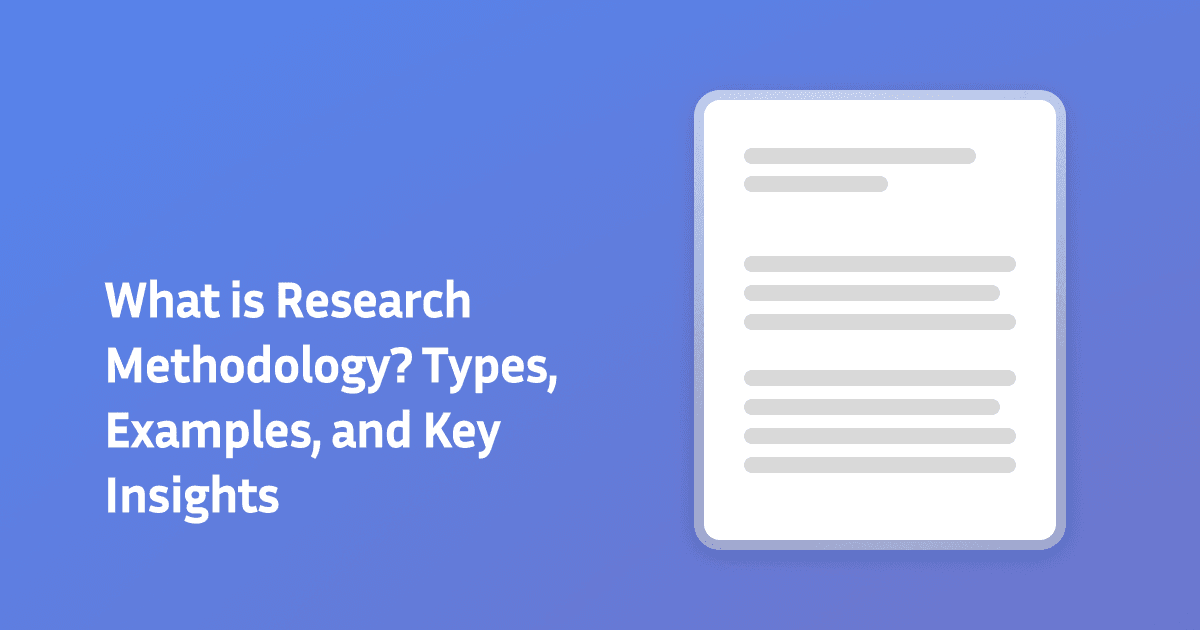 What is Research Methodology?