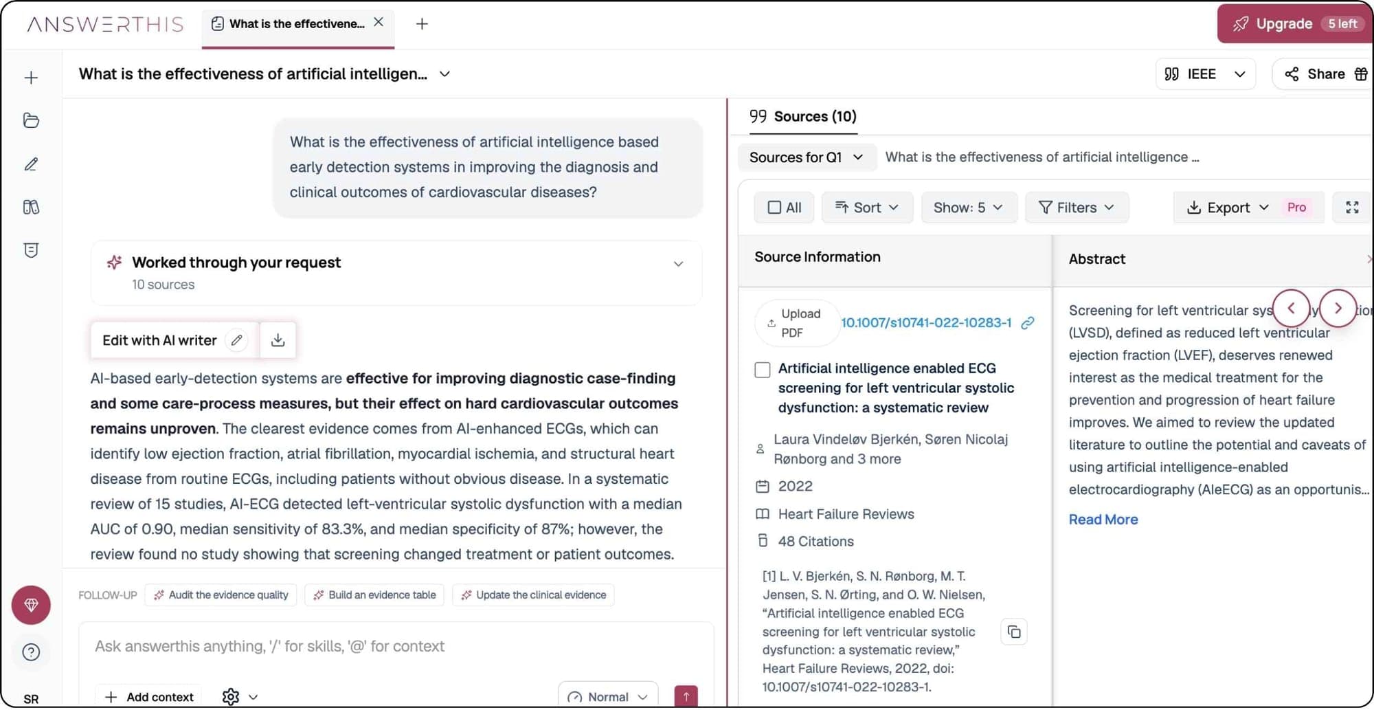 answerthis ai search