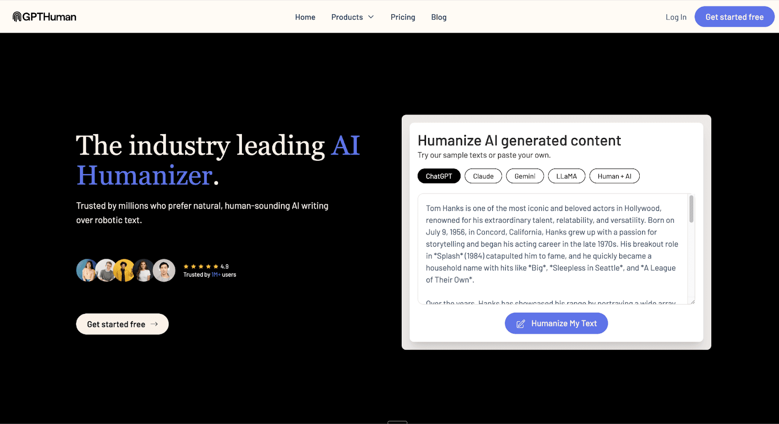 gpt human homepage
