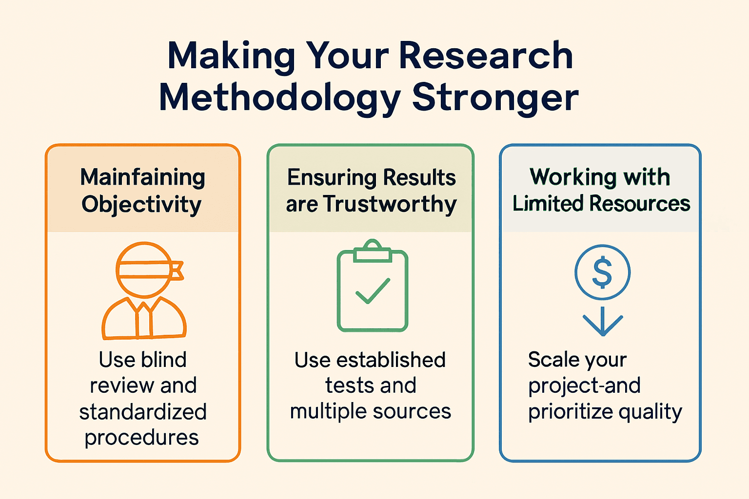 Making Your Research Methodology Stronger