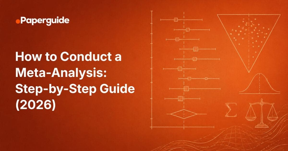 how to conduct a meta-analysis