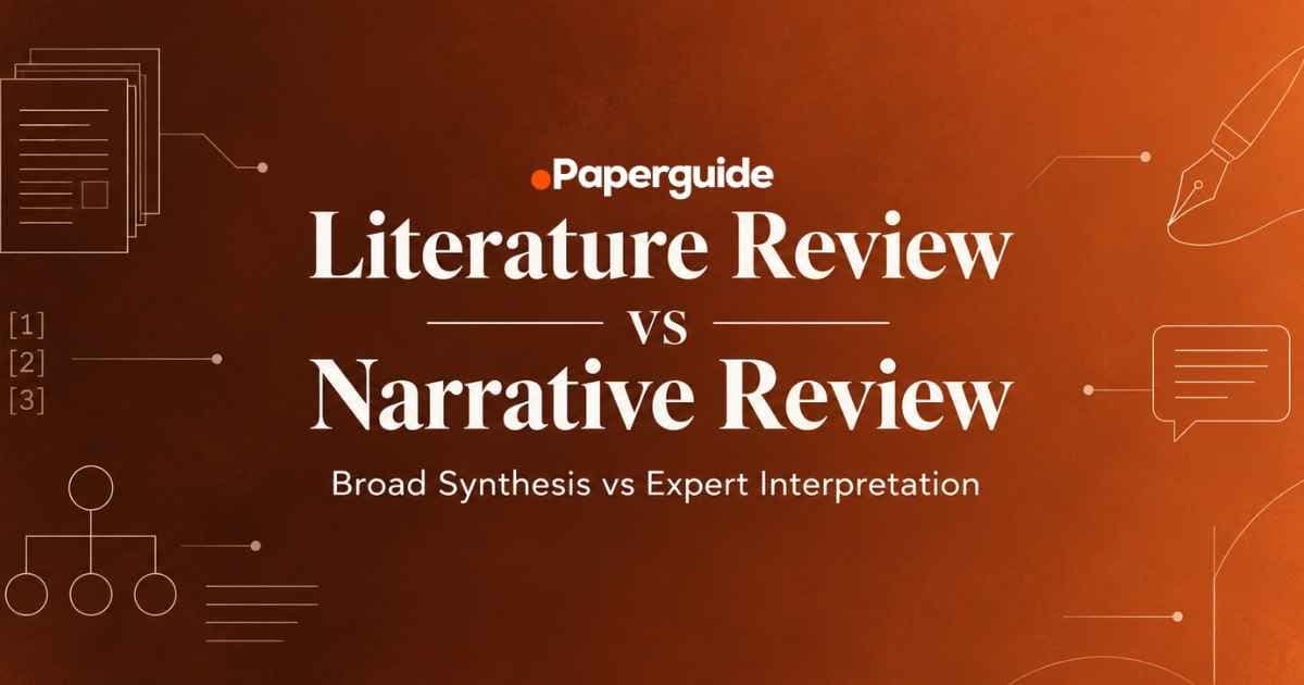literature review vs narrative review