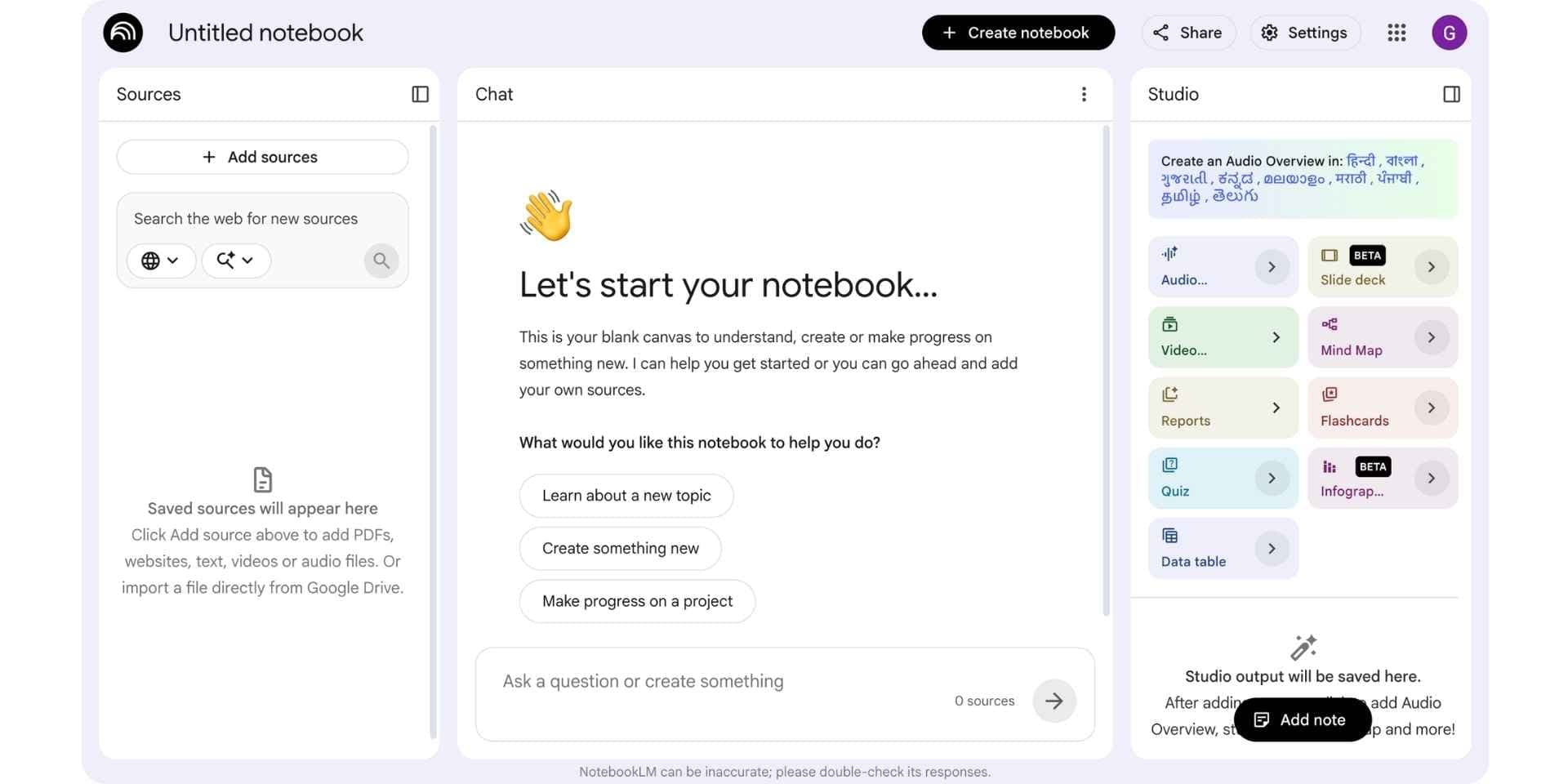NotebookLM Deep Research