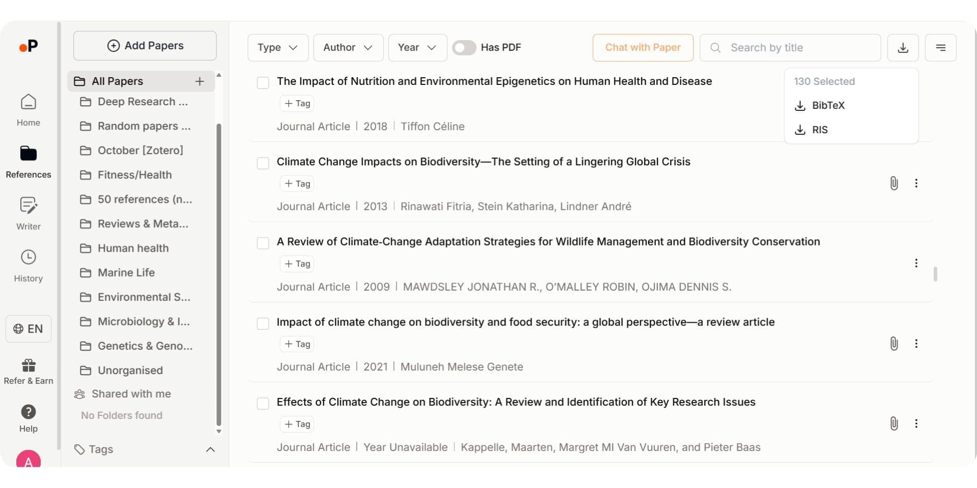 paperguide ai reference manager