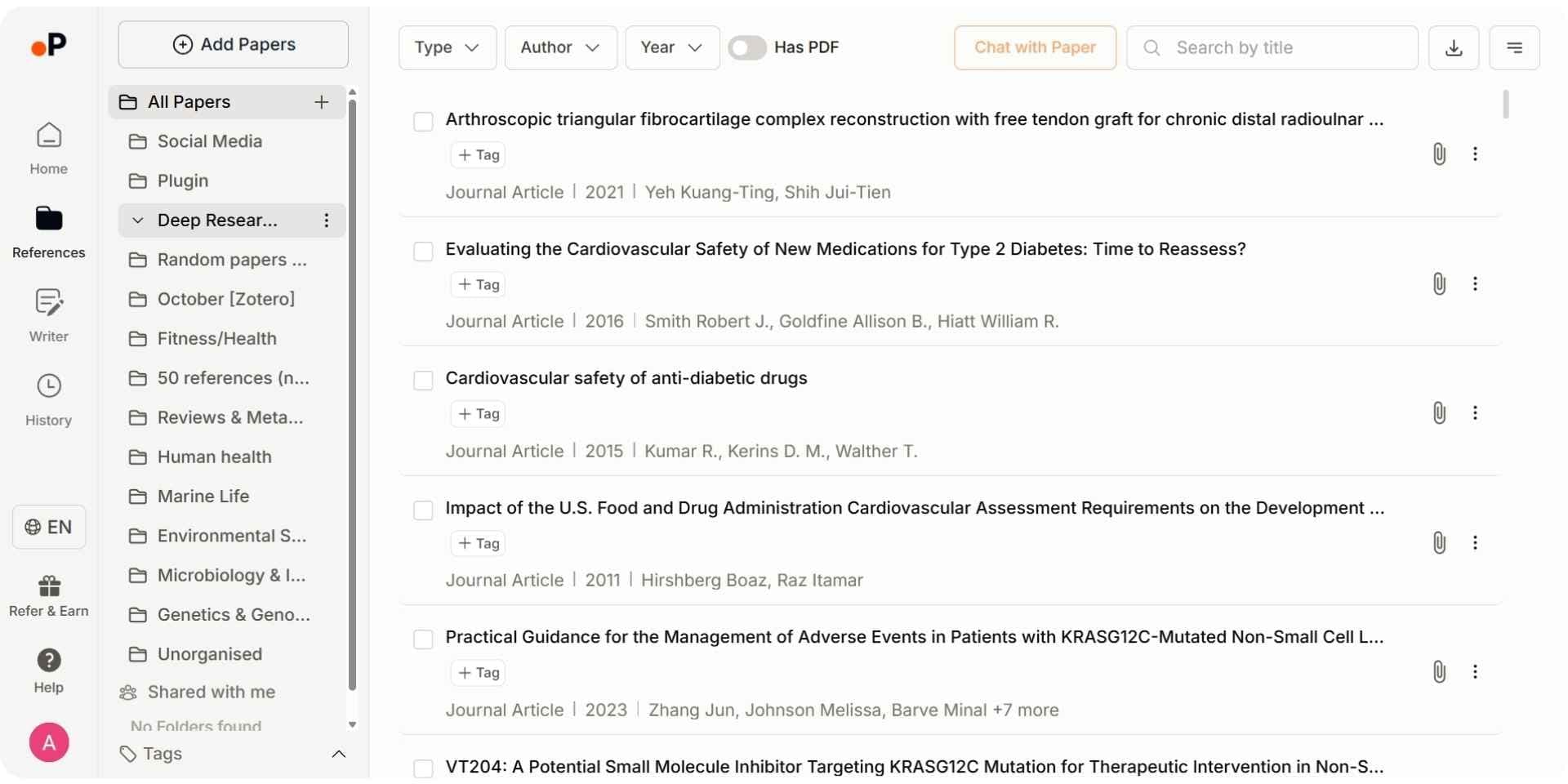 paperguide reference manager