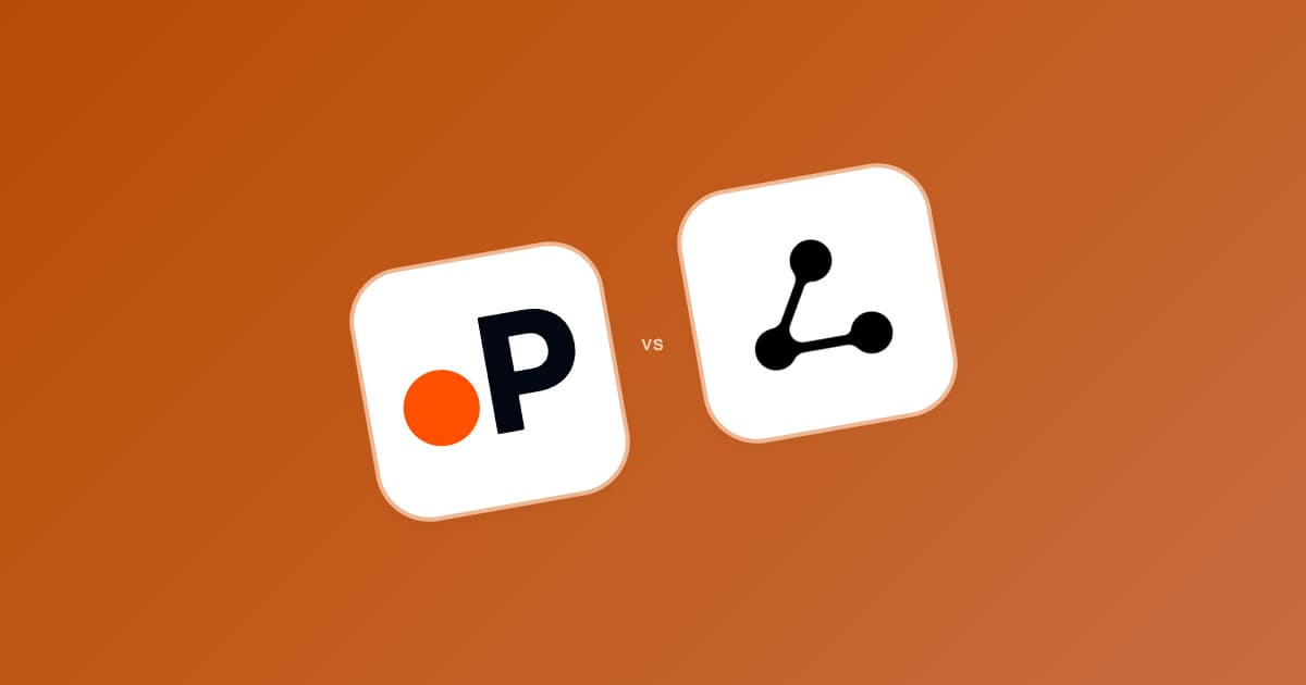 Paperguide and Litmaps app icons side by side on an orange background