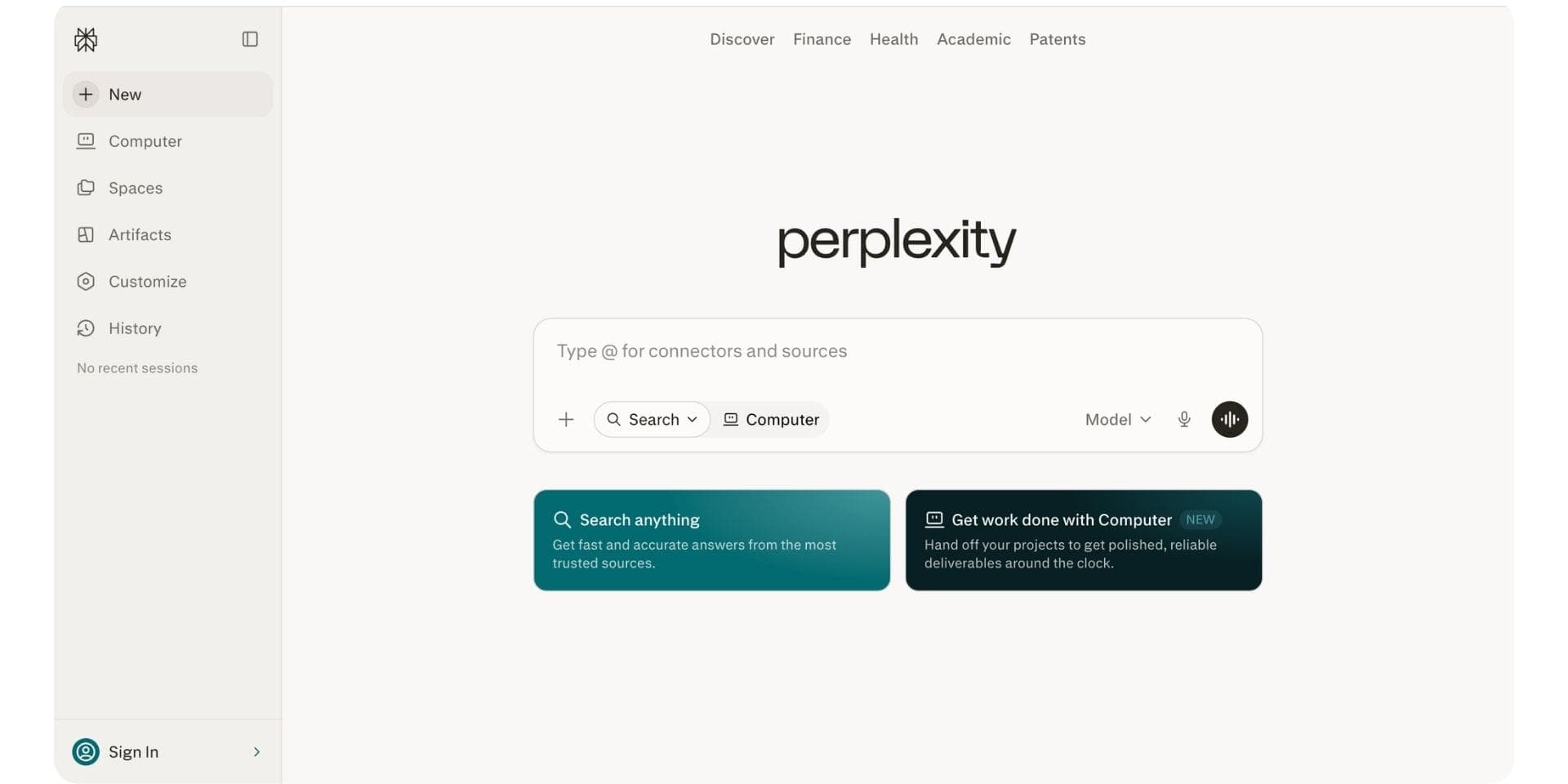Perplexity Deep Research